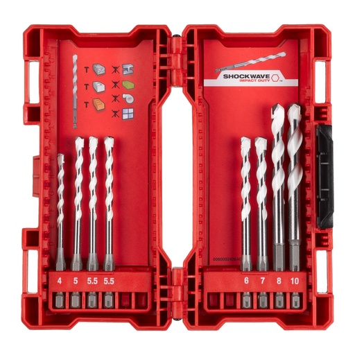 [4932471113] Foret multi-matériaux - 8pc set 1