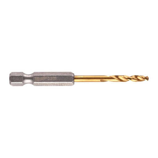 [4932471089] Foret à métaux SWave HSS-G Ti. 3.3mm -2pcs