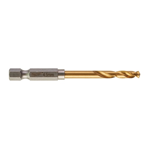 [4932478179] Foret à métaux SWave HSS-G Ti. 4.5mm -10pcs
