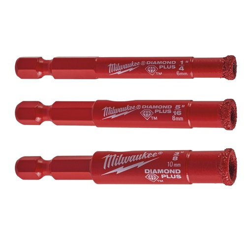 [4932471771] DIAMOND PLUS™ Foret au diamant 3pcs Set