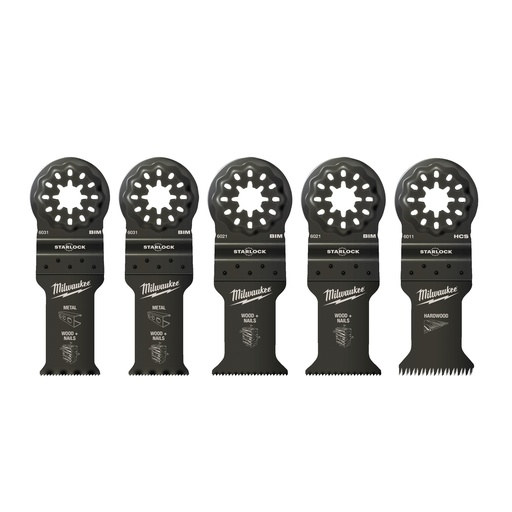 [48906115] OMT SL Set de lame en bois et en métal (5 pièces)