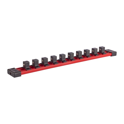 [4932480448] Rail à douilles hexagonales avec clips 1/2 350 mm-1pc