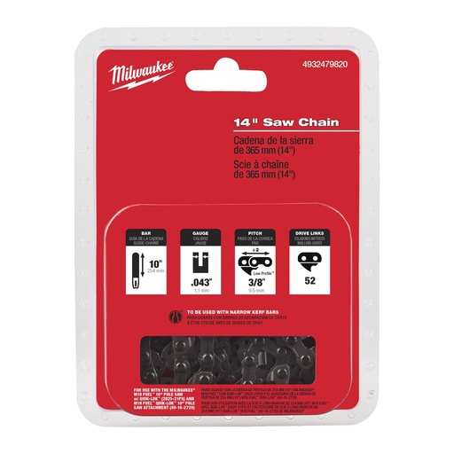 [4932479820] Chaîne de 35cm pour tronçonneuse M18 FCHS35