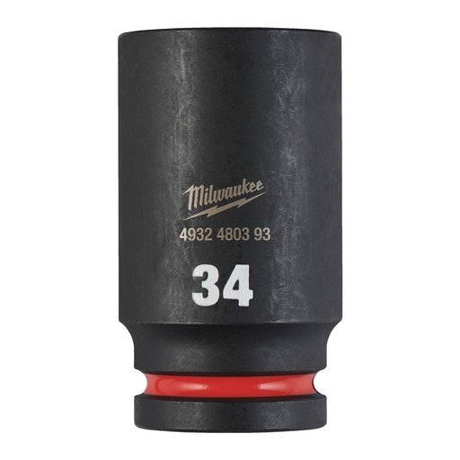 [4932480393] SHOCKWAVE™ Socket 3/4 deep 34mm-1pc