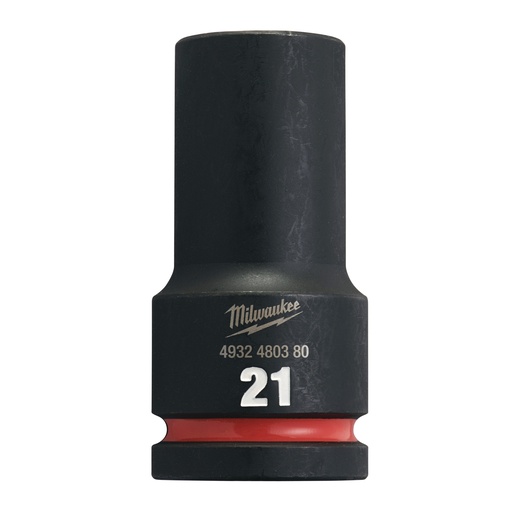 [4932480380] SHOCKWAVE™ Socket 3/4 deep 21mm-1pc
