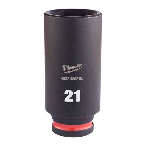 [4932480295] SHOCKWAVE™ Socket 3/8" deep 21mm-1pc