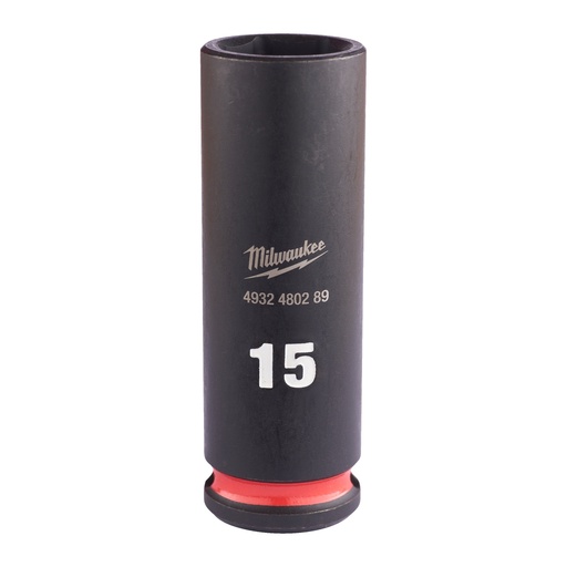 [4932480289] SHOCKWAVE™ Socket 3/8" deep 15mm-1pc