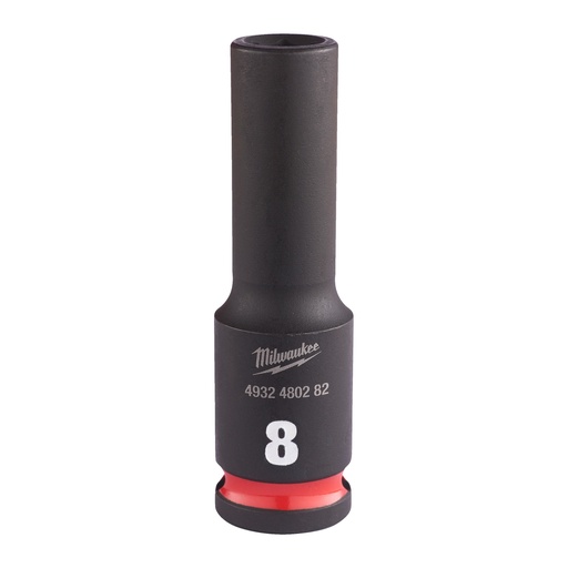 [4932480282] SHOCKWAVE™ Socket 3/8" deep 8mm-1pc