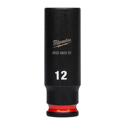 [4932480261] SHOCKWAVE™ Socket 1/4" deep 12mm-1pc