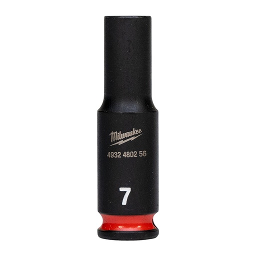 [4932480256] SHOCKWAVE™ Socket 1/4" deep 7mm-1pc