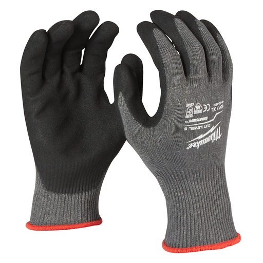 [4932479019] Gants de travail de classe de coupe 5/E - XXL / 11 - 144pcs