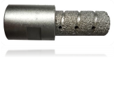 [CZ VVF 8] Trépan diamanté MILLING TOOL pour fraisage, longueur utile 50mm, Ø8, AL.M14