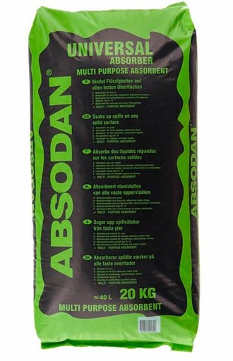 [PDM ABSODAN01200000] ABSORBANT ABSODAN 20 KG