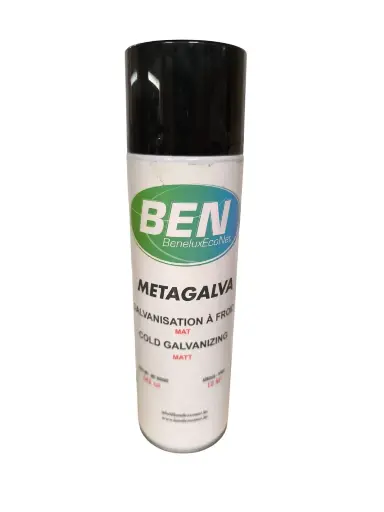 [517646] Métagalva mat 1652 Galvanisation à froid Métallisation Retouches - Finitions- 400 ML