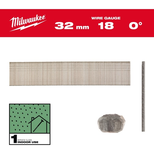 [4932492553] Clous 18G/32mm/RC/G/SC1 (5000 piéces)