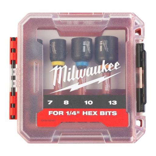 [4932492445] 4 Piece Magnetic SHOCKWAVE™ Impact Duty Nut Driver Set