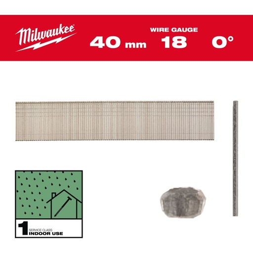 [4932492554] Clous 18G/40mm/RC/G/SC1 (5000 piéces)