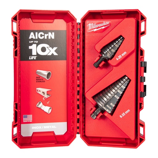[48899398] Forêts étagés SHOCKWAVE™ Cobalt AlCrN set (3 pièces)