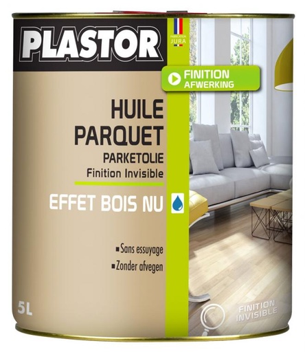 [123027] Huile Parquet Effet Bois Nu Extra Mat Effet Bois Nu 1L