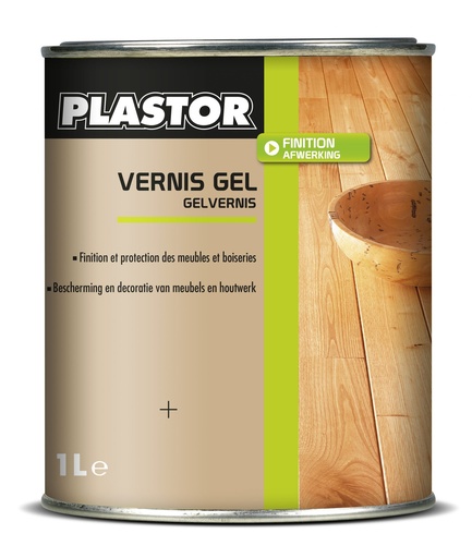 [107596] Vernis Gel Satin Blanc Cérusé 1L