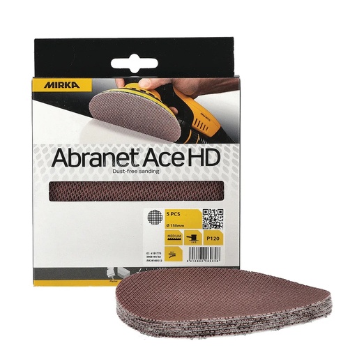 [AH24102540] ABRANET ACE HD 150mm Grip P40, 25/unité