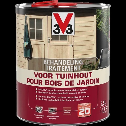 [104101]  Traitement Bois de Jardin 0.75l V33