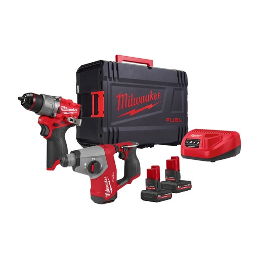 [4933500138] M12FPP2BG2-502X POWERPACK 12V 2 OUTILS